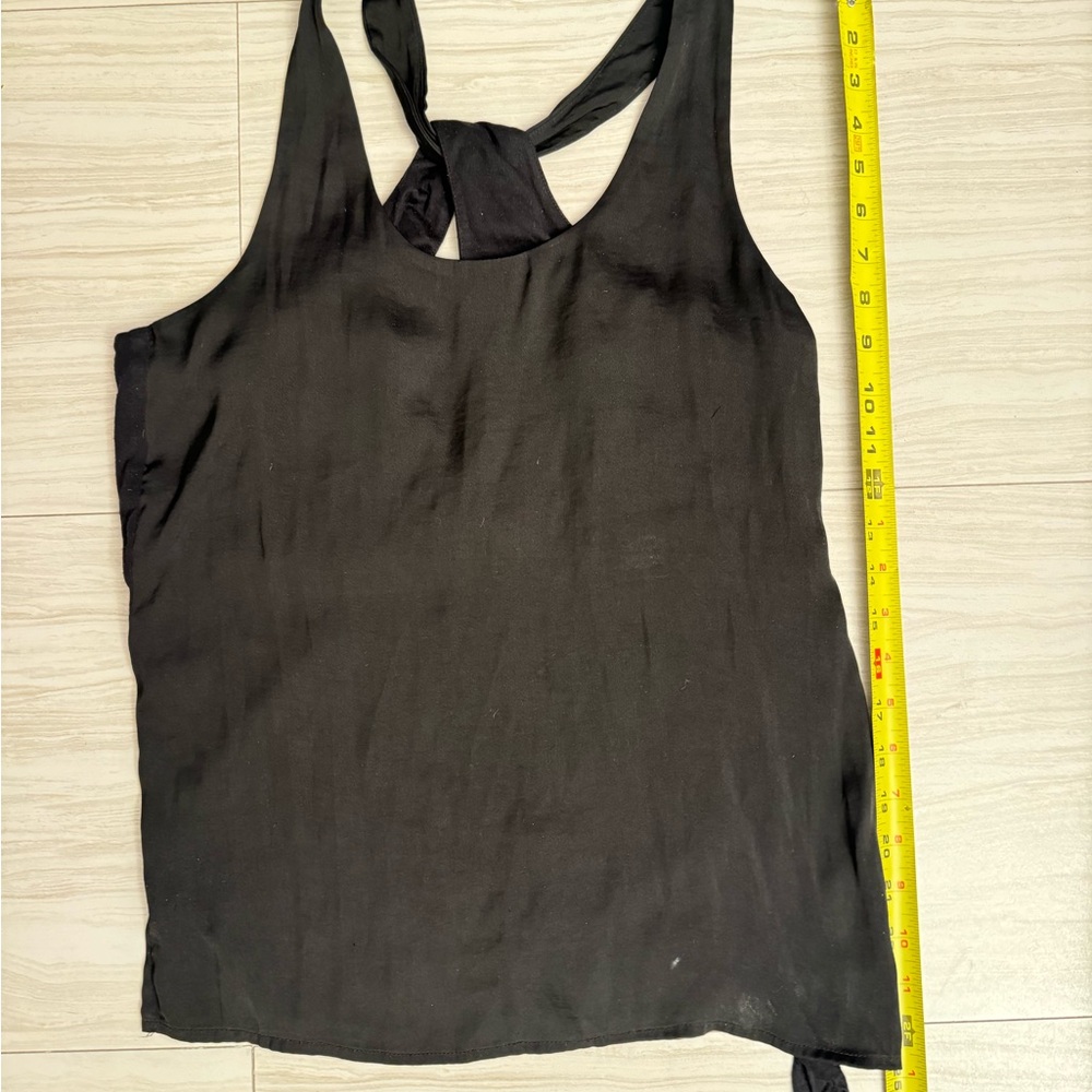 Trouve Black Sleeveless Tank Top